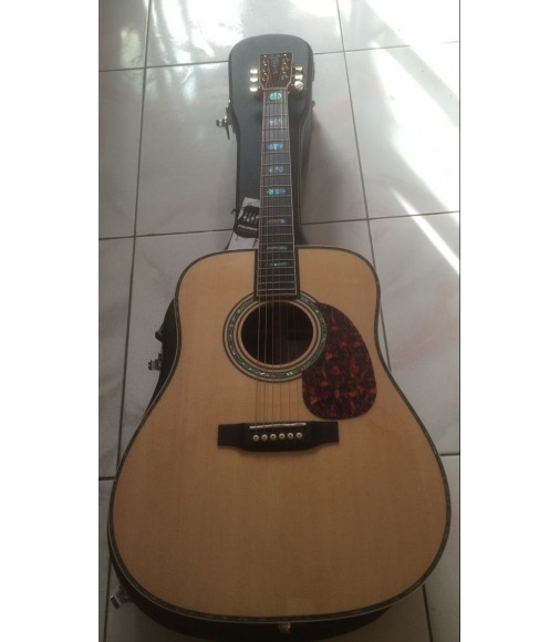 Custom best acoustic Martin d-45 standard series guitar 